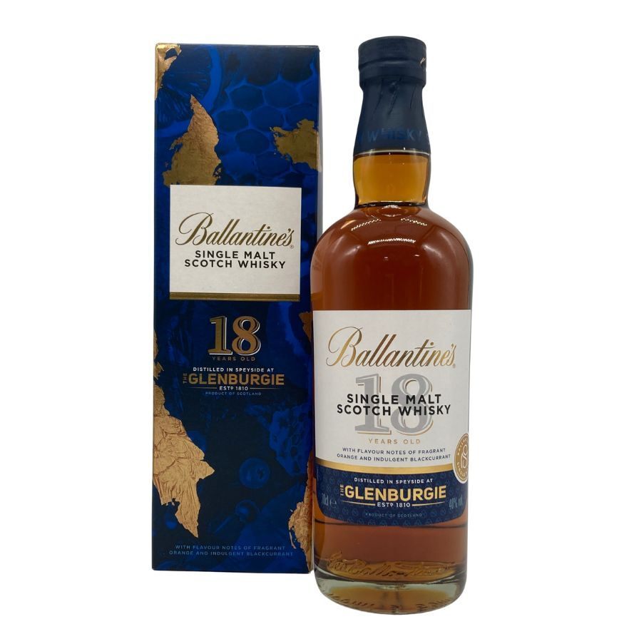 バランタイン 18年 グレンバーギー シングルモルト 700ml 40％ Ballantines 