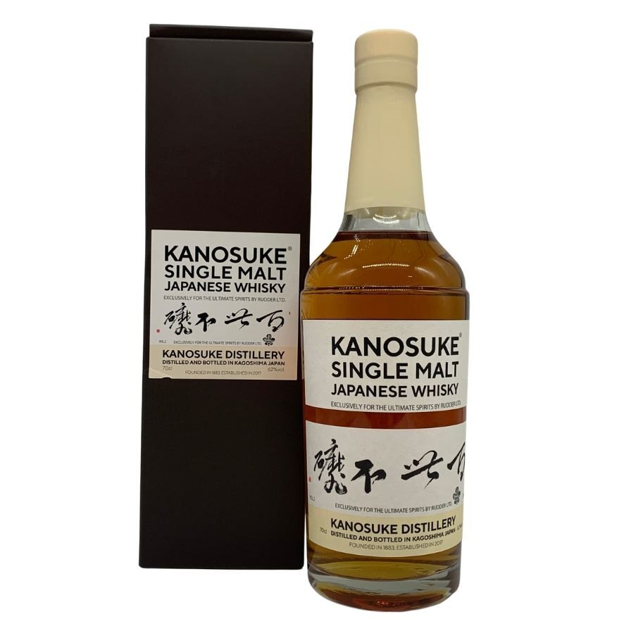 嘉之助蒸留所 百世不磨 モルト ウイスキー 62％ 700ml KANOSUKE