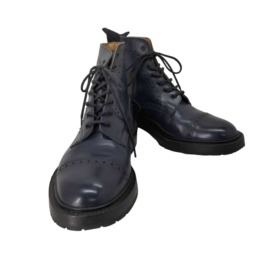 トリッカーズ グリーン ｜ブーツ[トリッカーズ M7527 カントリーブーツ]を革靴