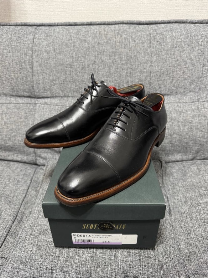 スコッチ グレイン 限定 企画 品 ｜紳士靴[スコッチグレイン ストレートチップ]を革靴