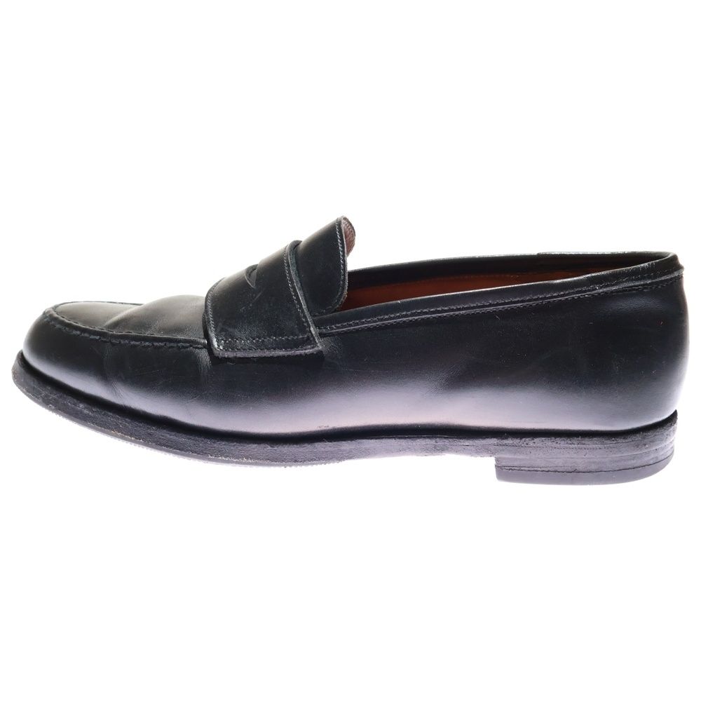 クロケット ボストン ｜紳士靴[Crockett&Jones (クロケットアンドジョーンズ) ボストン コインローファー レザーシューズ ブラック]を革靴