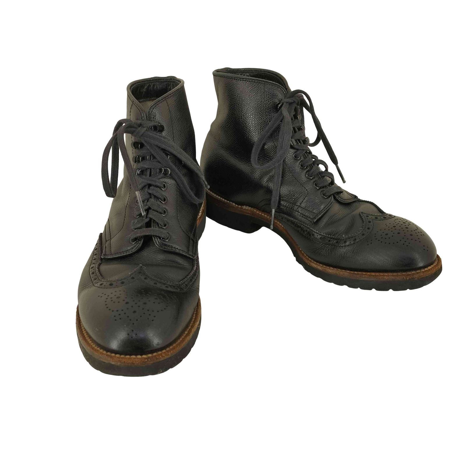 アルパインカーフ ｜革靴買取でブーツ[ALDEN ウィングチップブーツ]を買取しました。