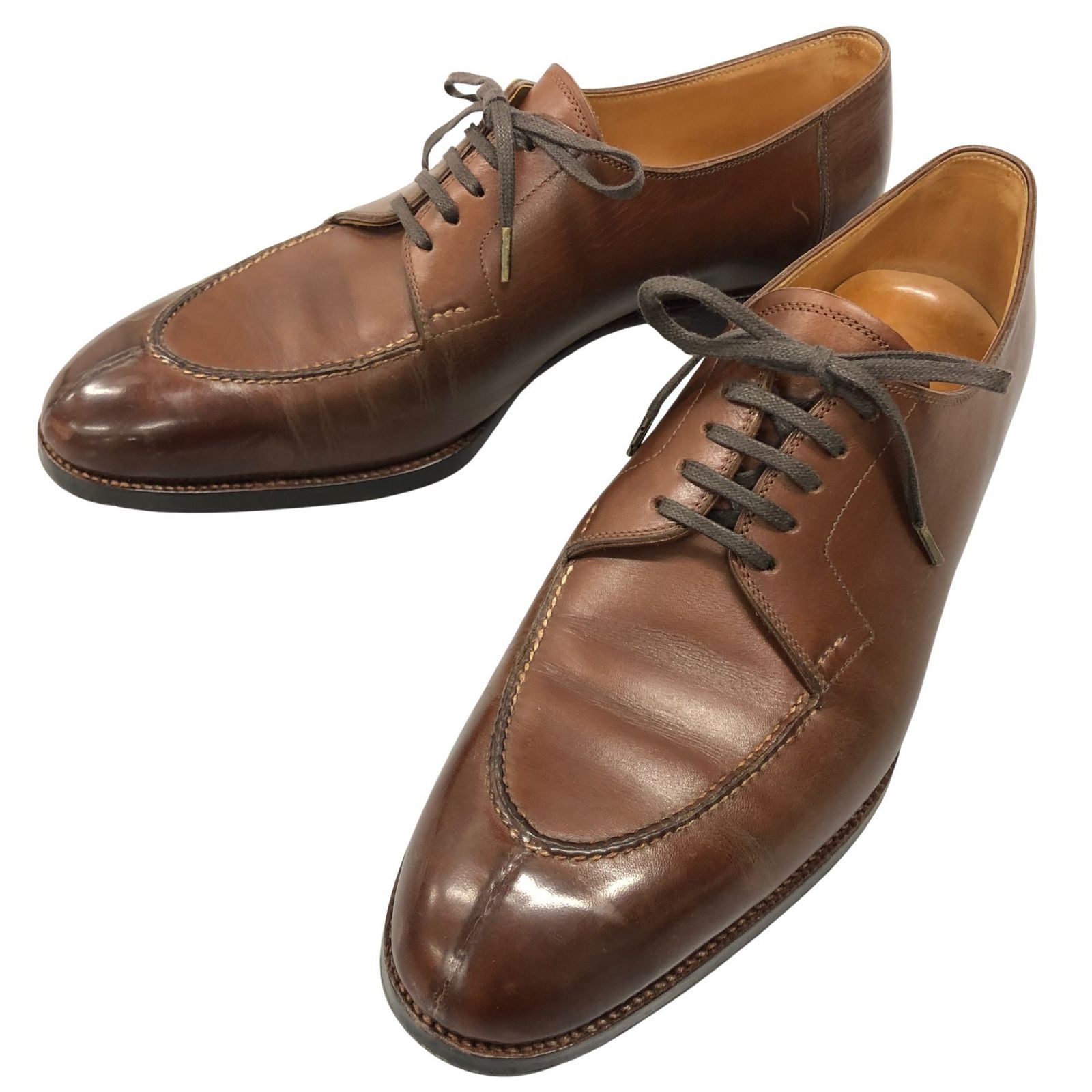 サンクリ スピン 靴 ｜革靴買取で紳士靴[Saint Crispin's AZALEA]を買取しました。