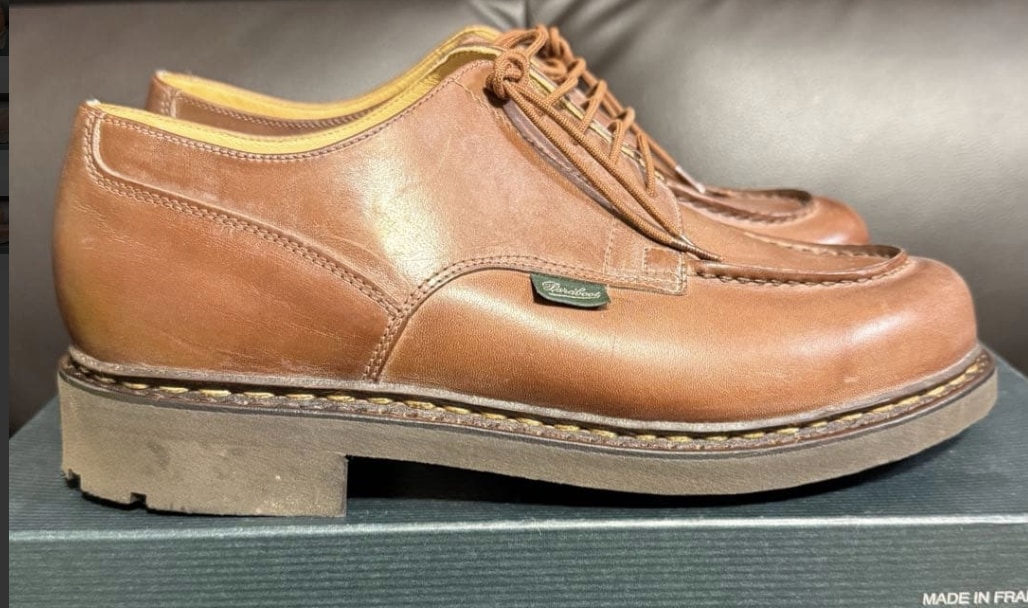 パラブーツ アヴィニョン マロン ｜紳士靴[パラブーツ シャンボード テックス]を革靴