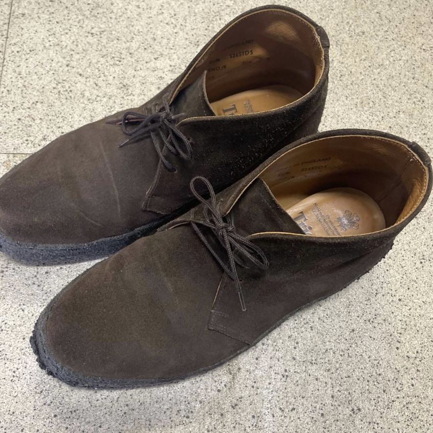 トリッカーズ マッドガード ｜ブーツ[トリッカーズ マッドガード スエード チャッカブーツ]を革靴