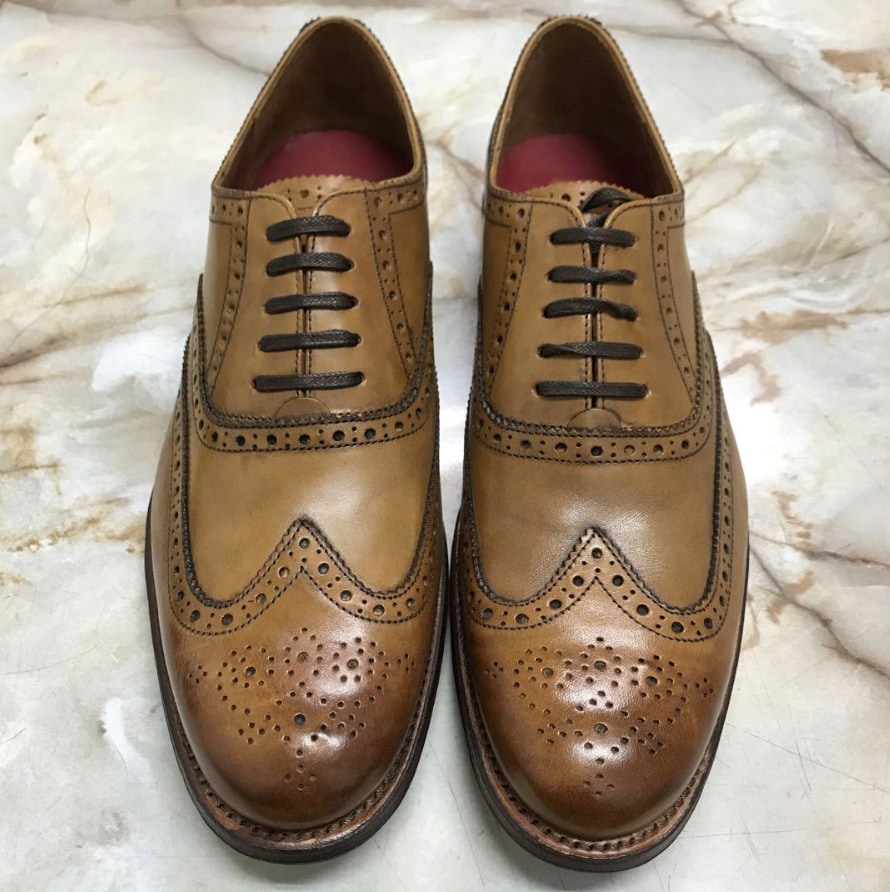 グレンソン ウイング チップ ｜紳士靴[グレンソン ウイング チップ]を革靴