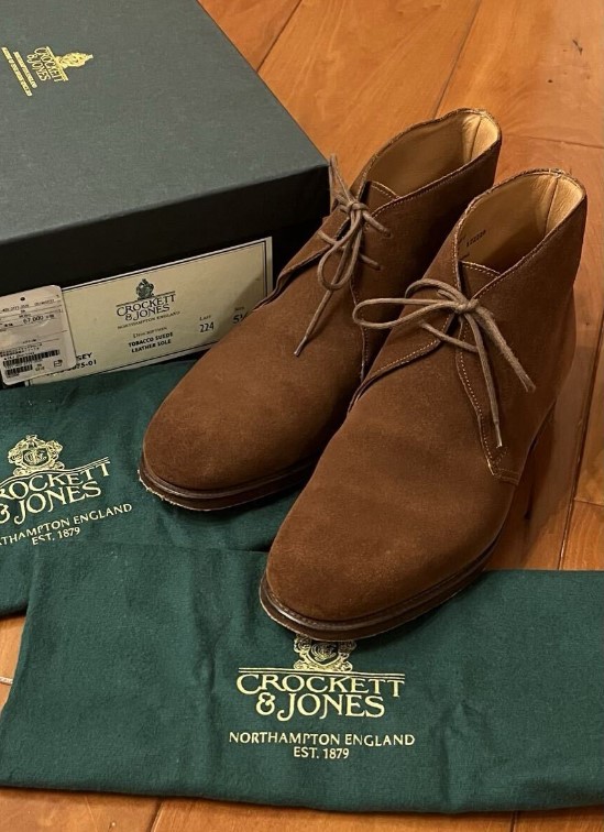 crockett&jones chertsey ｜革靴買取で紳士靴[クロケット＆ジョーンズ チャートシー]を買取しました。