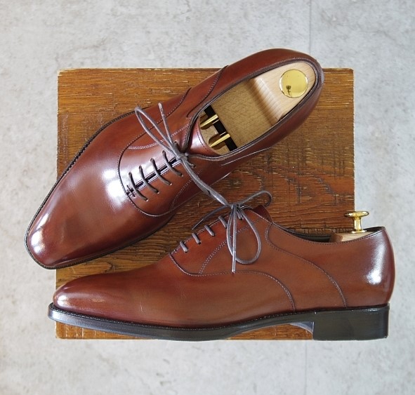 三陽山長 パターンオーダー ｜革靴買取で紳士靴[Sanyo Yamacho KURANOSUKE]を買取しました。