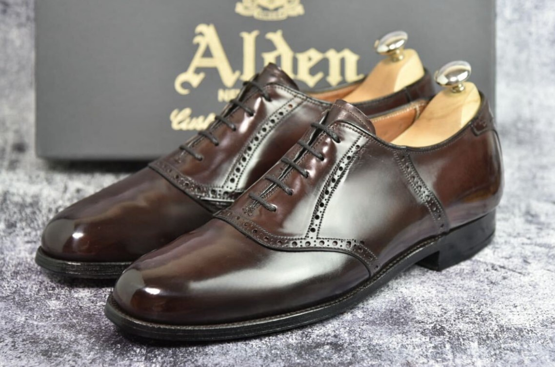 オールデン サドル シューズ ｜革靴買取で紳士靴[オールデン #994]を買取しました。
