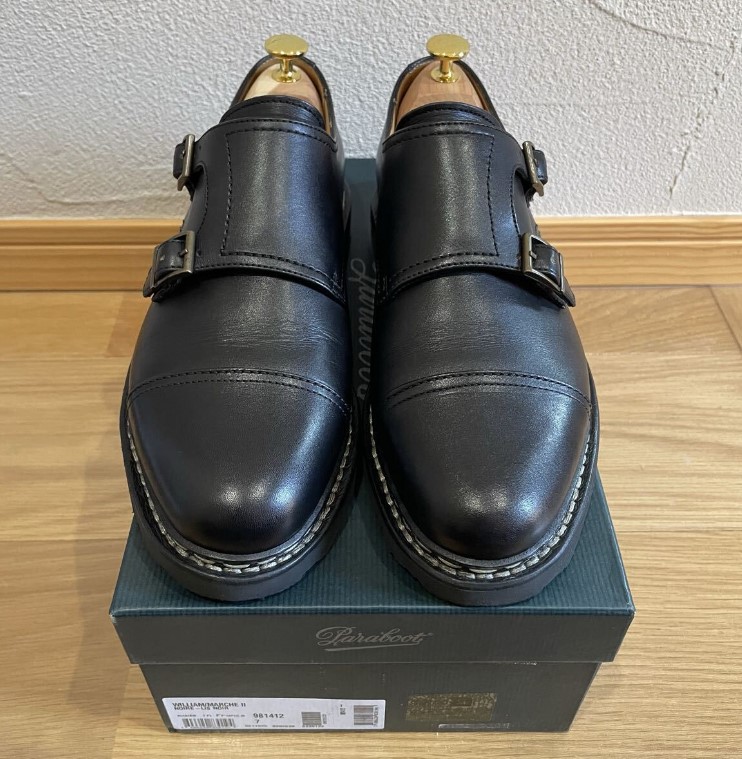 パラブーツ ウィリアム 黒 ｜革靴買取で紳士靴[パラブーツ WILLIAM NOIR]を買取しました。