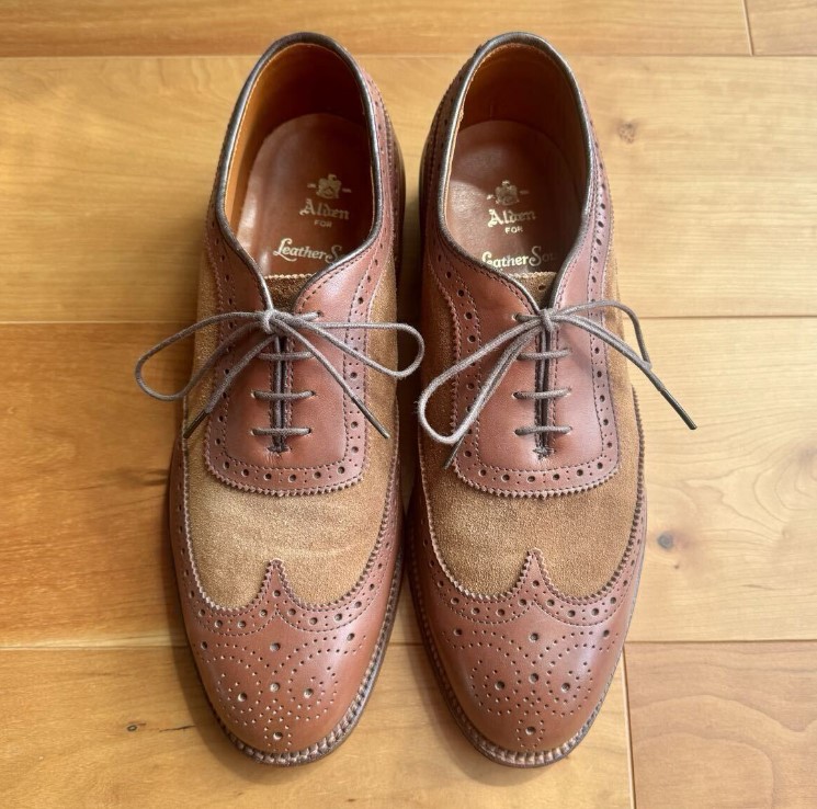 オールデン スエード ｜革靴買取で紳士靴[Alden コンビシューズ]を買取しました。