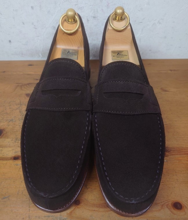 カルミナ ローファー ｜革靴買取で紳士靴[カルミナ コインローファー]を買取しました。