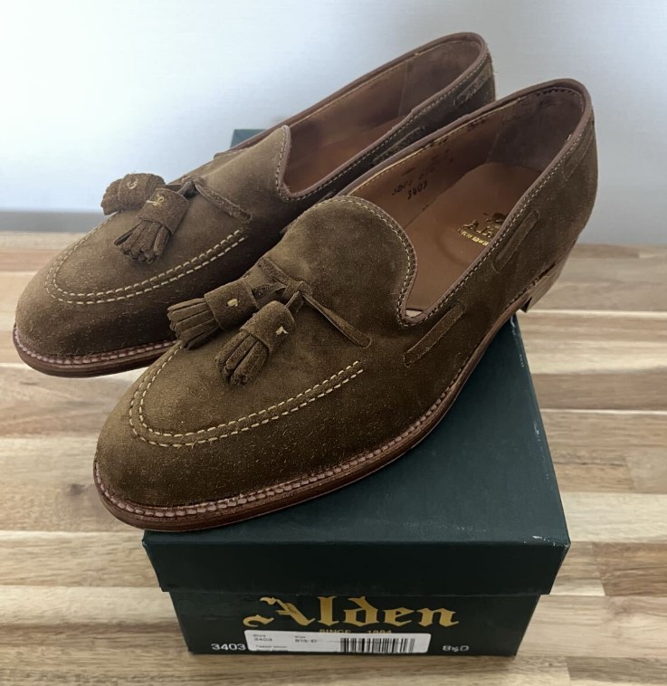 ラコタハウス オールデン ｜革靴買取で紳士靴[ALDEN タッセルシューズ]を買取しました。