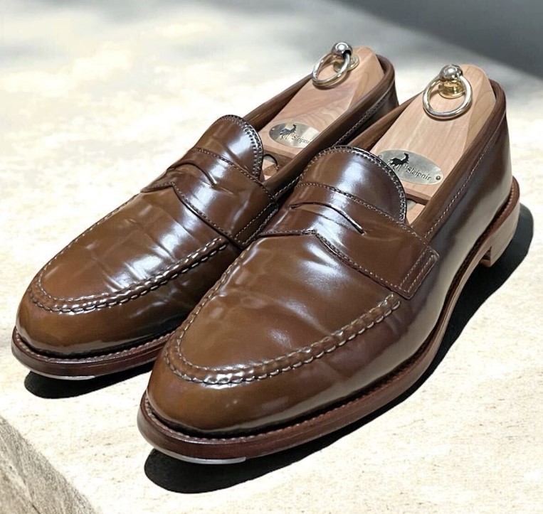 オールデン シガー ｜革靴買取で紳士靴[Alden シガーコードバンローファー]を買取しました。