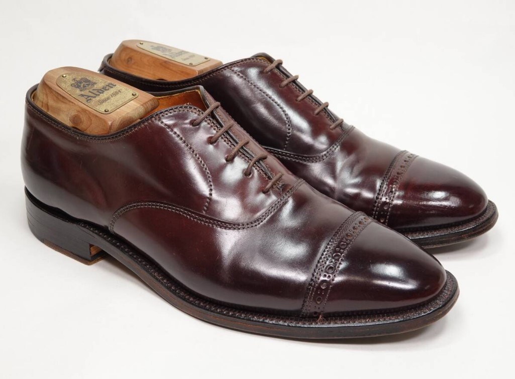 オールデン パンチドキャップトゥ ｜革靴買取で紳士靴[オールデン 56201]を買取しました。