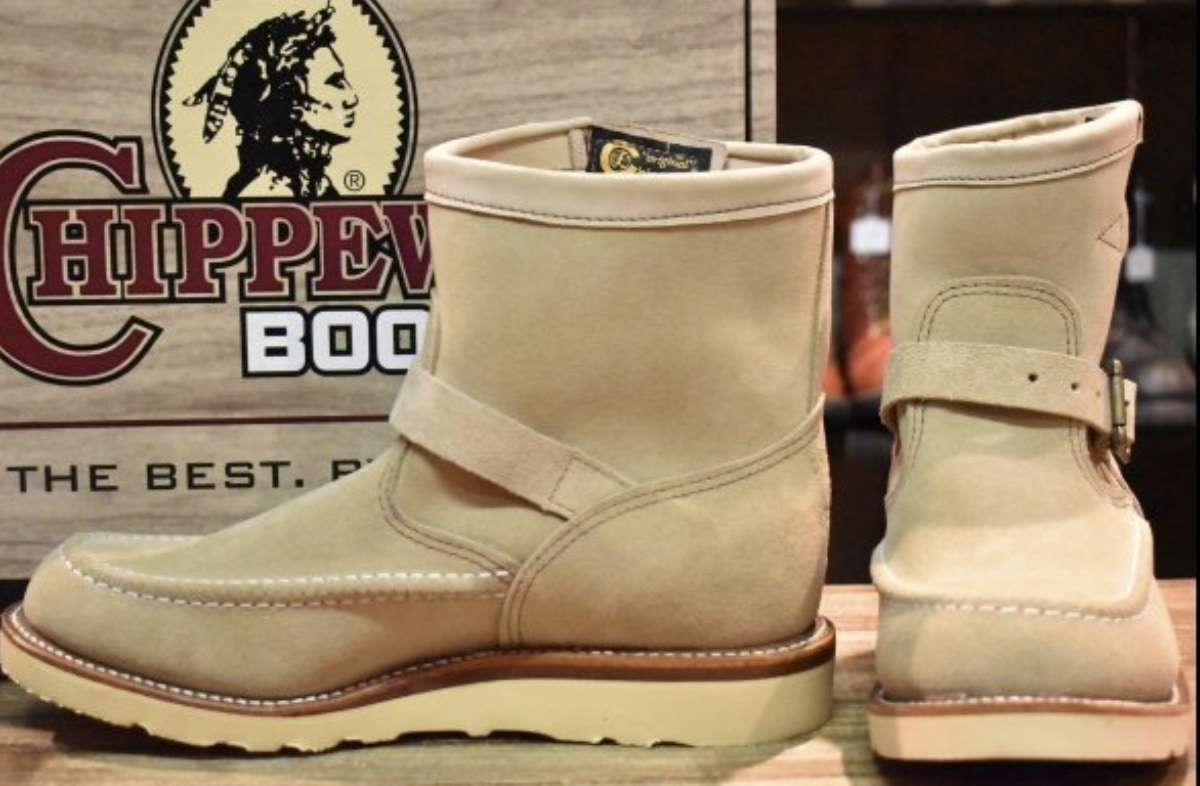 チペワ エンジニア スエード ｜革靴買取でブーツ[チペア 97875 スエード エンジニアブーツ]を買取しました。