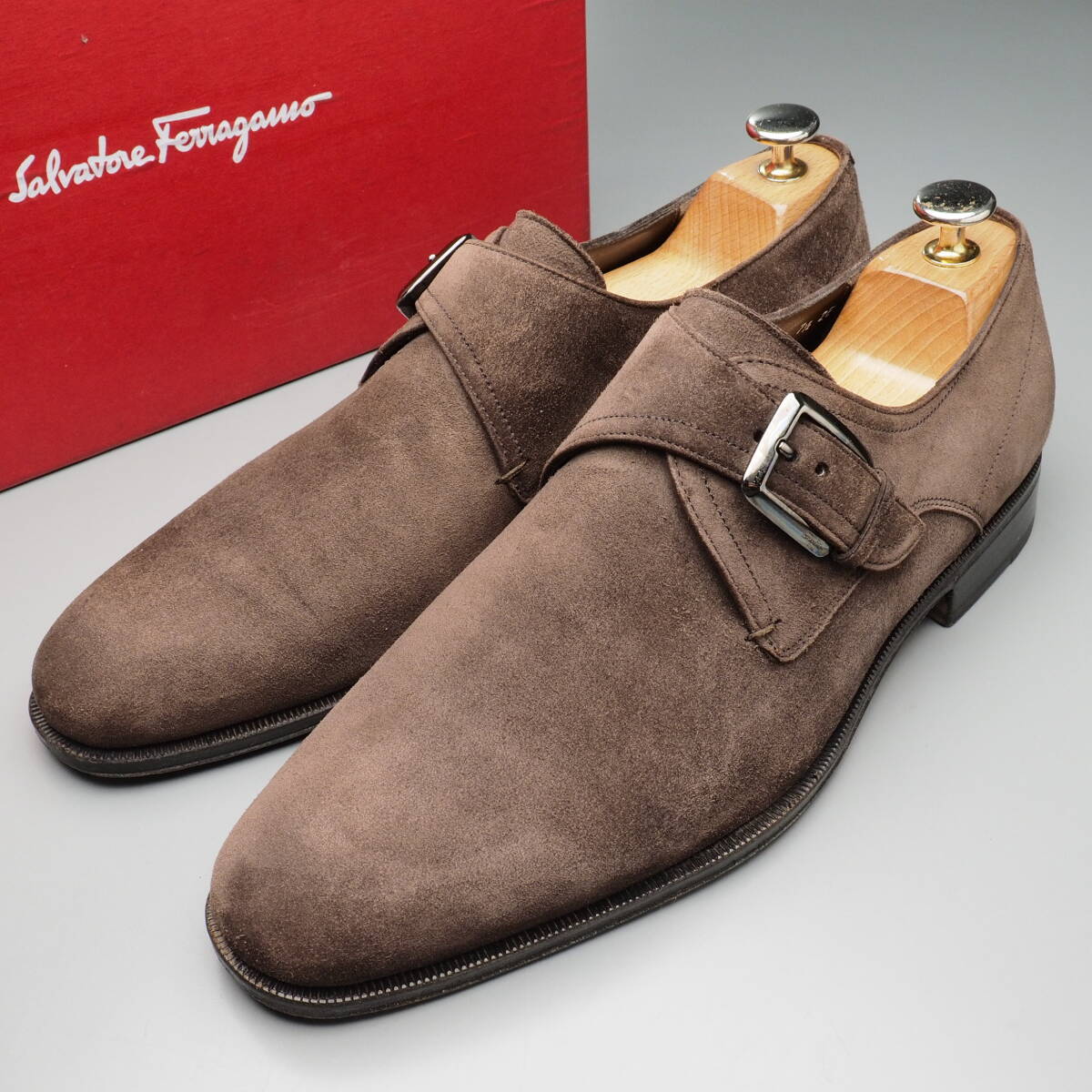 フェラガモ ストラップ ｜革靴買取で紳士靴[FERRAGAMO レザーシューズ]を買取しました。