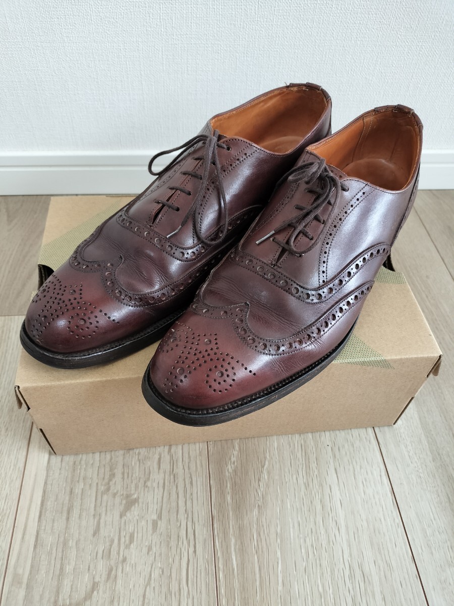 ブルックス ブラザーズ 靴 ｜革靴買取でジャンル名[旧Church's/Brooks Brothers 43B バーガンディ]を買取しました。