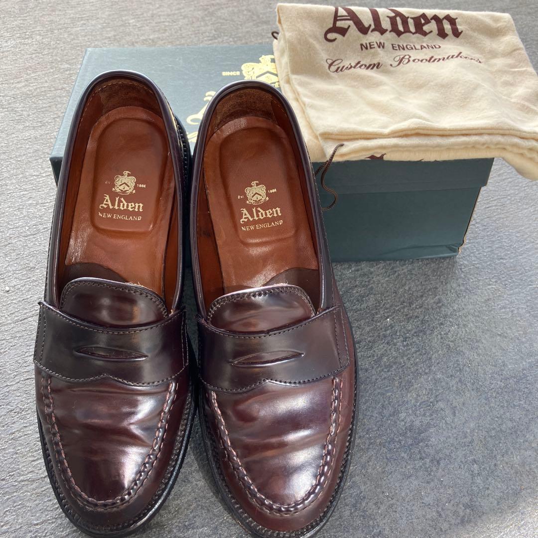 オールデン 986 ｜革靴買取で紳士靴[Alden ローファー]を買取しました。