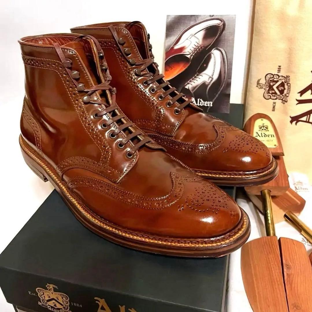 オールデン ラベロ ｜革靴買取でブーツ[Alden Wing Tip Boot]を買取しました。