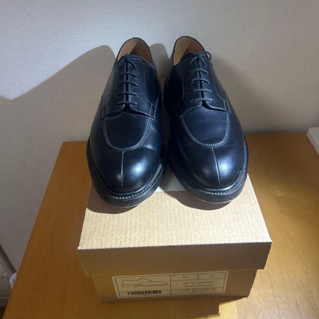 jm ウエスト ン ハント ダービー ｜紳士靴[J.M. WESTON ハーフハントダービー6/D ブラック]を革靴