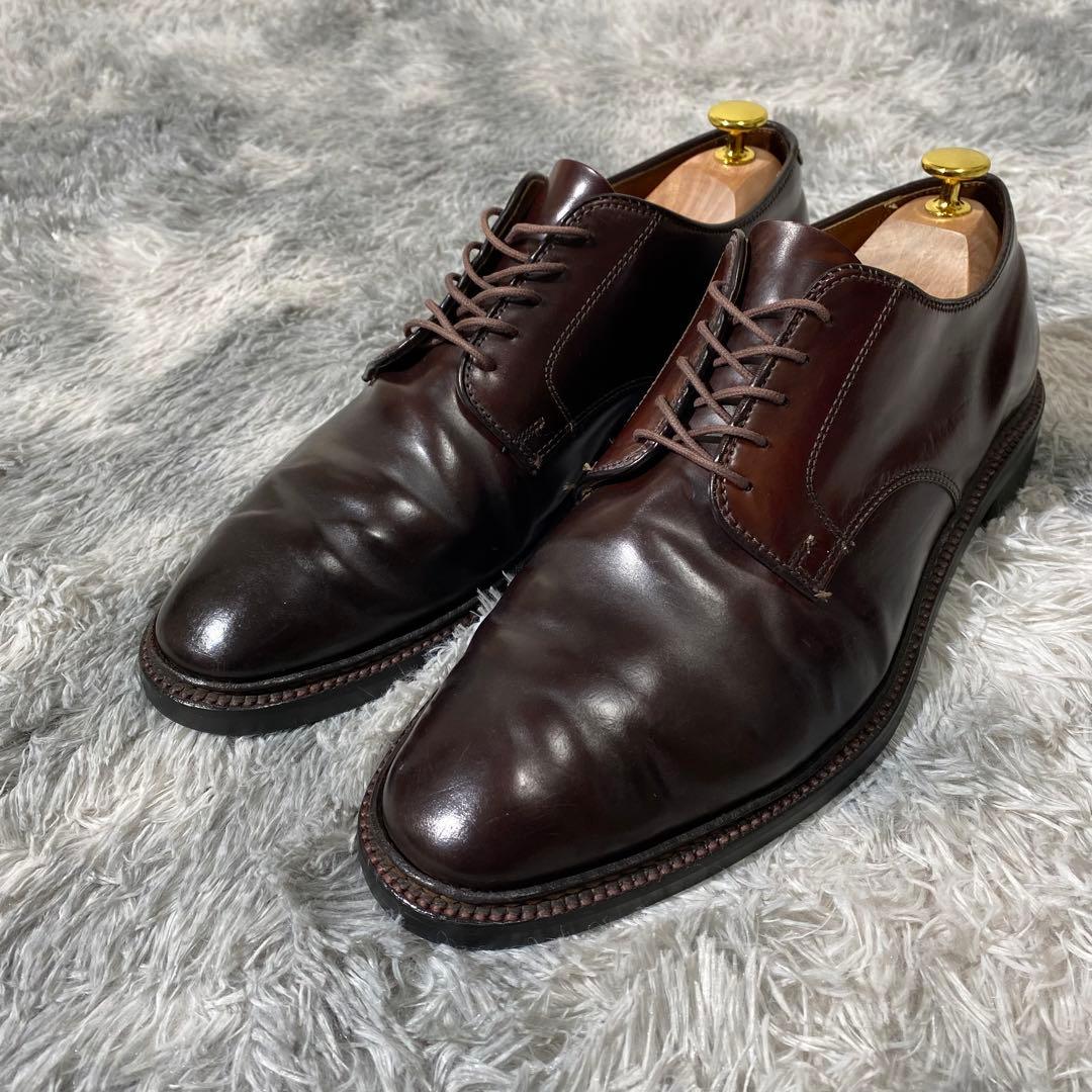 オールデン 53711 ｜紳士靴[ALDEN プレーントゥ コードバン 29387 サイズ 10 1/2 28.5] を革靴