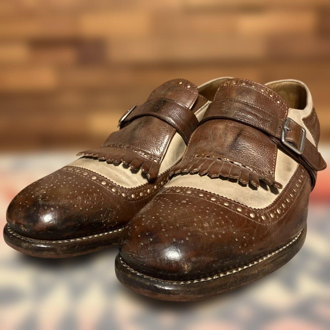 チャーチ ウイング チップ ｜革靴買取で紳士靴[Church's Shanghai]を買取しました。