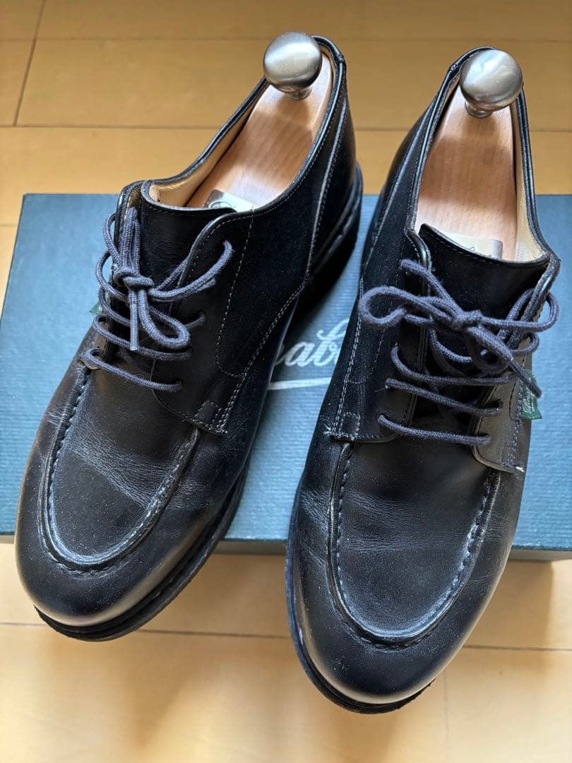 シャンボード 黒 ｜紳士靴[Paraboot CHAMBORD ]を革靴