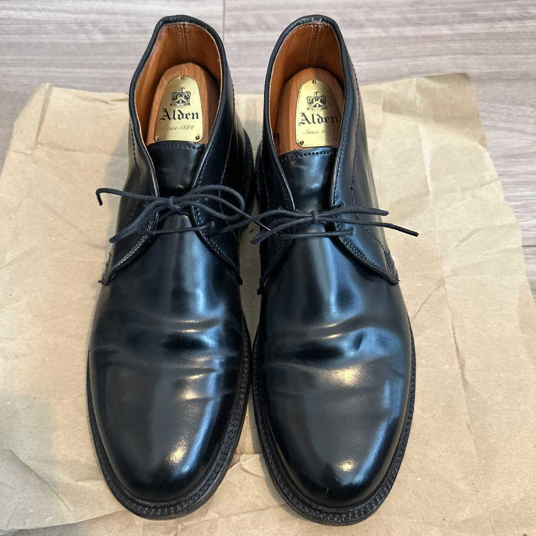 オールデン チャッカ ブーツ スーツ ｜革靴買取で紳士靴[Alden 1340]を買取しました。