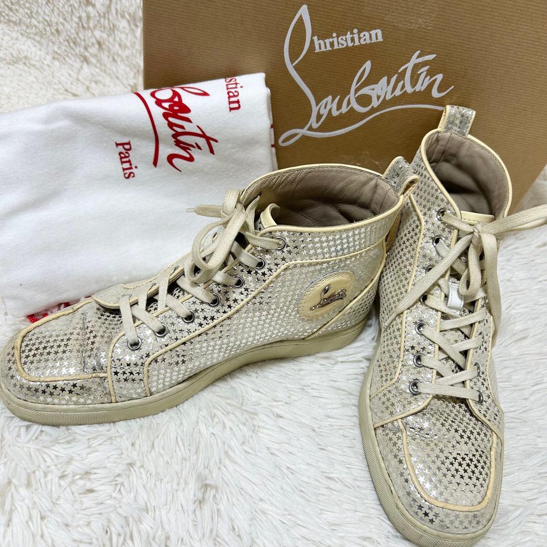 ルブタン 買取 ｜革靴買取で紳士靴[Christian Louboutin ハイカットスニーカー]を買取しました。