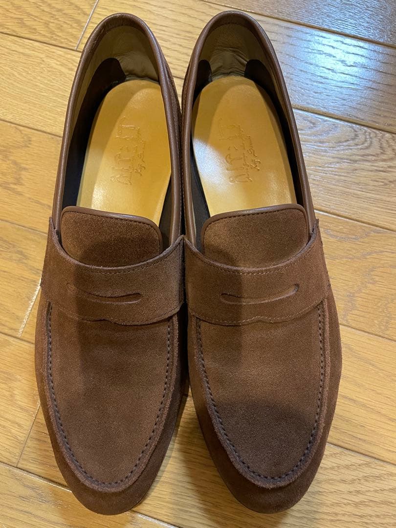 スピーゴラ 靴 ｜革靴買取で紳士靴[SPIGOLA スエード ローファー]を買取しました。