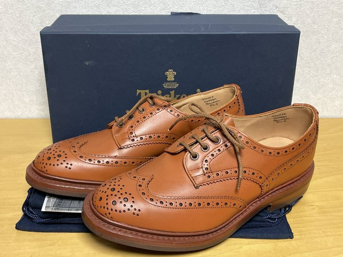 ウイング チップ トリッカーズ ｜革靴買取で紳士靴[TRICKER'S BOURTON]を買取しました。