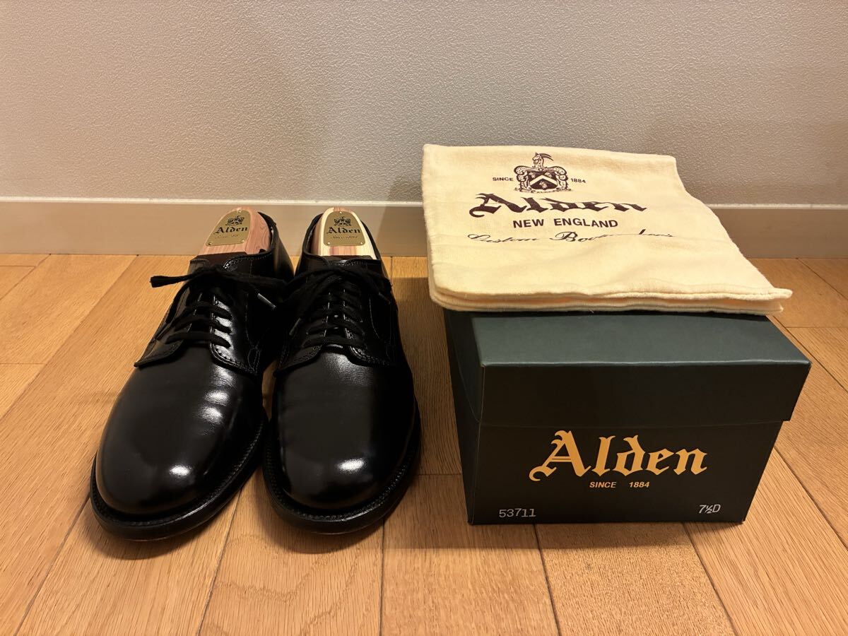 alden ミリタリー ラスト ｜革靴買取で紳士靴[ALDEN Plain-toe]を買取しました。