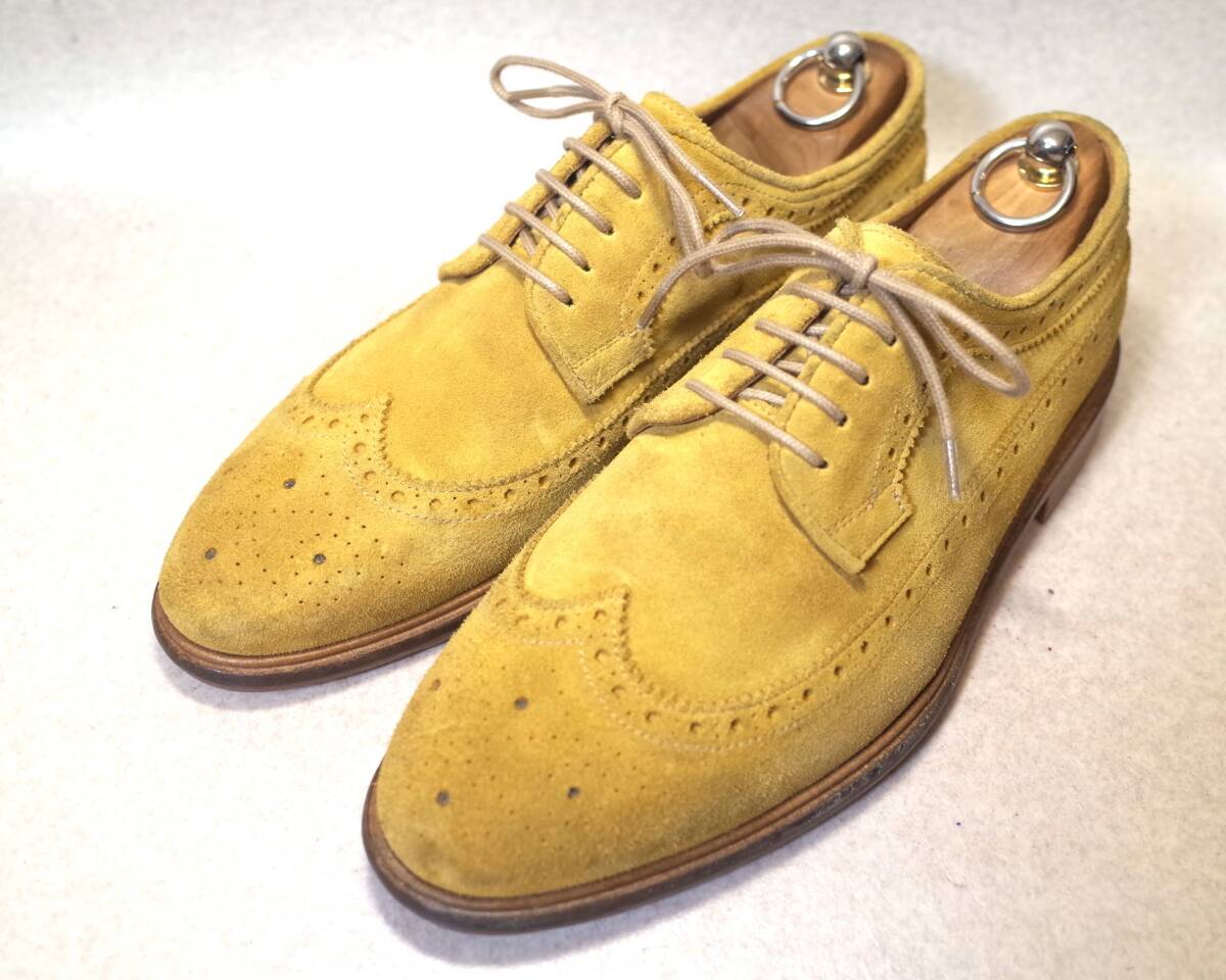ロンドン チップ ｜革靴買取で紳士靴[HudsonLONDON Longwing bluchers]を買取しました。