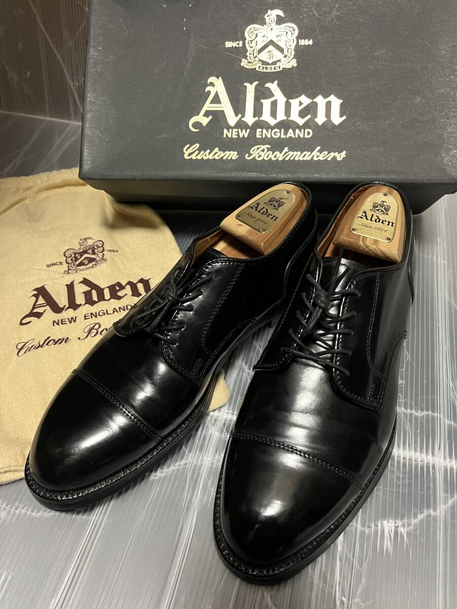 コード バン ストレート チップ ｜革靴買取で紳士靴[ALDEN Cordovan]を買取しました。