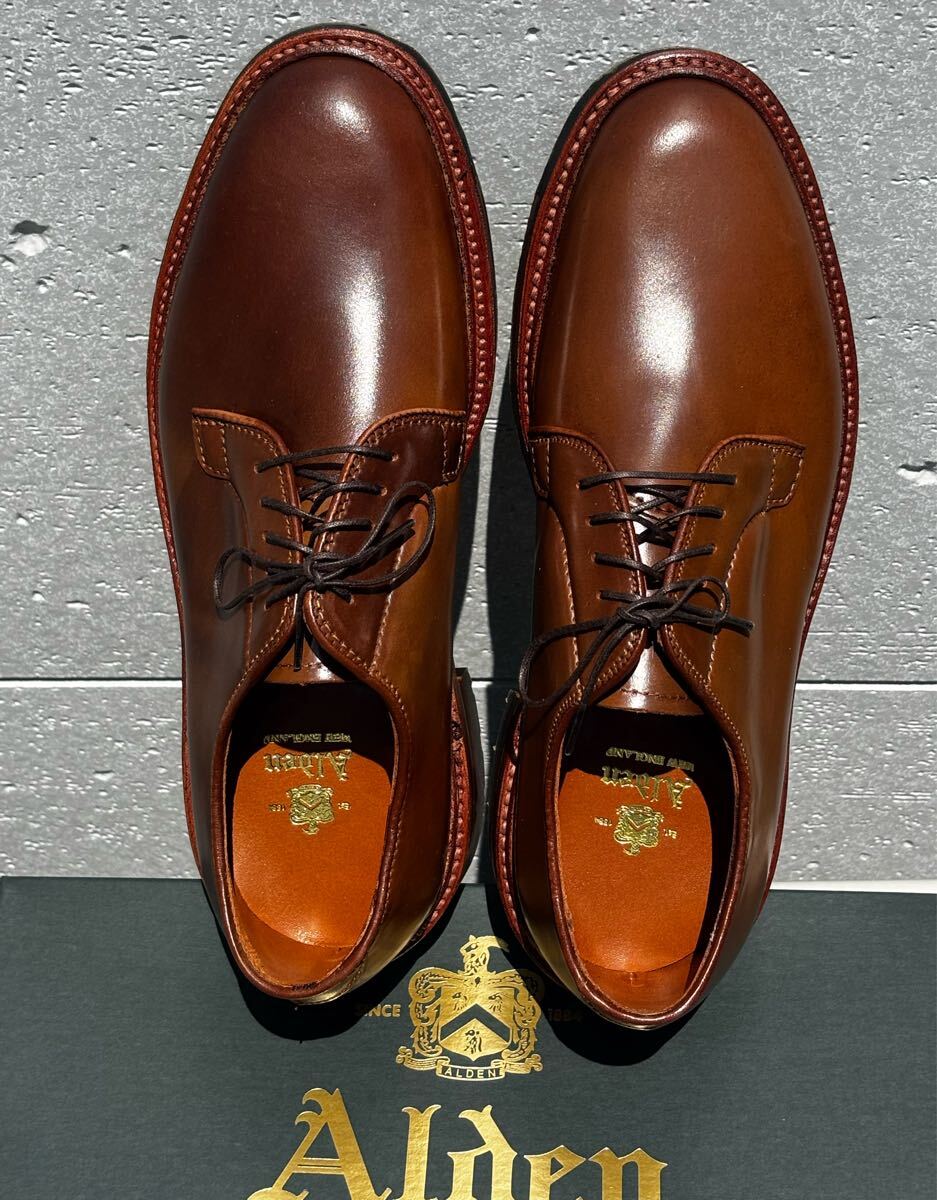 ウイスキー コード バン ｜革靴買取で紳士靴[ALDEN Cordovan]を買取しました。