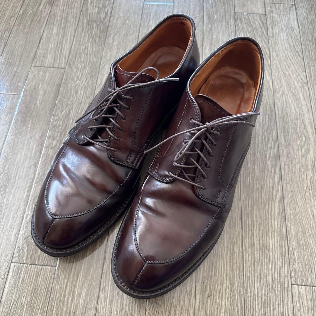 オールデン vチップ コードバン ｜革靴買取で紳士靴[Alden V-tip bluchers]を買取しました。