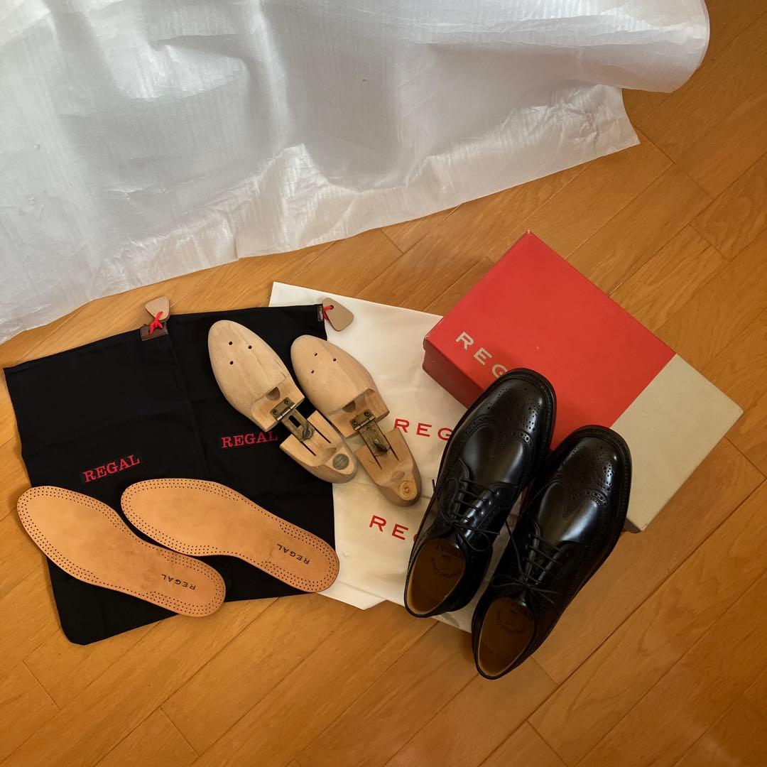 コードバン 靴 リーガル ｜革靴買取で紳士靴[REGAL Wingtip shoes]を買取しました。