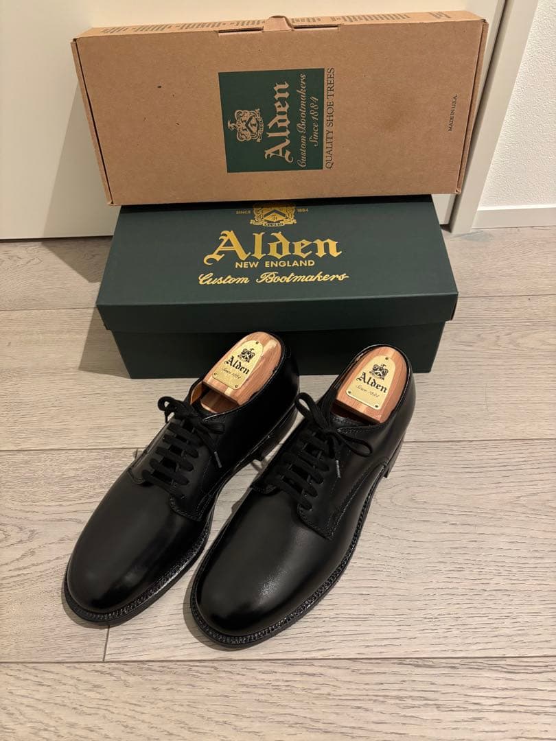 alden 53711｜革靴買取で紳士靴[Alden Plain-toe]を買取しました。