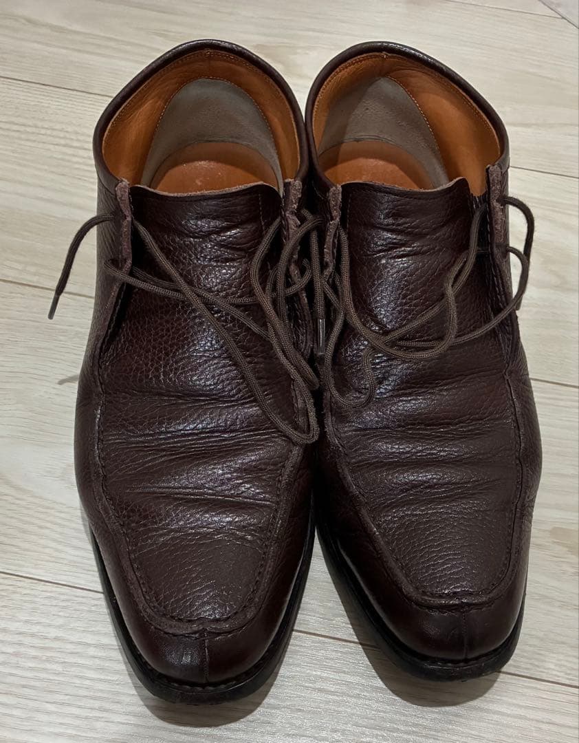 チャッカ ブーツ レザー ｜革靴買取でブーツ[JSCOTCH GRAIN Chukka boots]を買取しました。