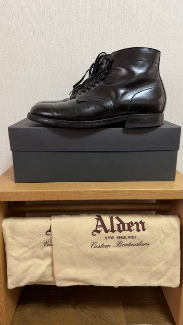オールデン ミリタリーラスト｜革靴買取でブーツ[Alden Military Last]を買取しました。