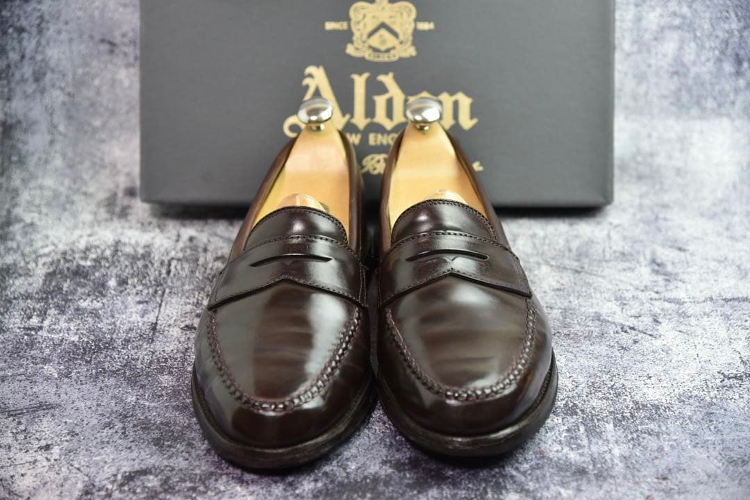 オールデン ローファー コード バン ｜革靴買取で紳士靴[Alden Penny loafers]を買取しました。
