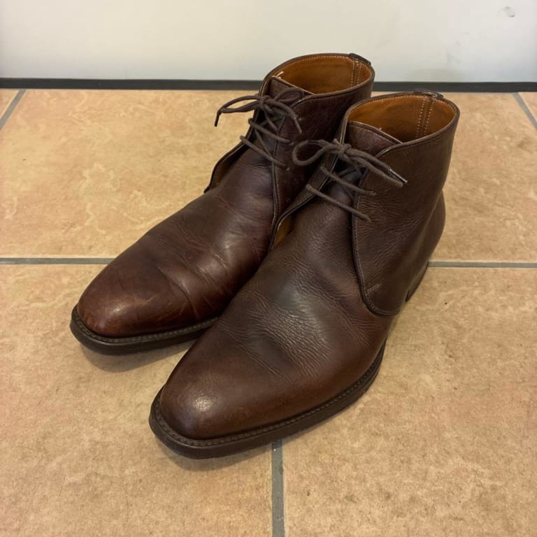 チーニー ブーツ ｜革靴買取でブーツ[JOSEPH CHEANEY&SONS Chukka boots]を買取しました。