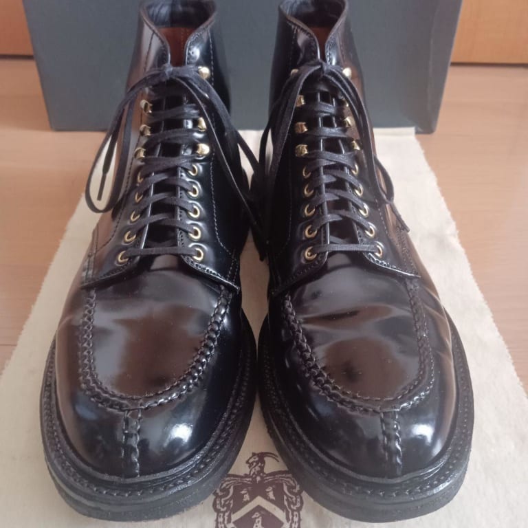 オールデン サイズ 感 ｜革靴買取でブーツ[Alden Shell cordovan Tanker boots]を買取しました。