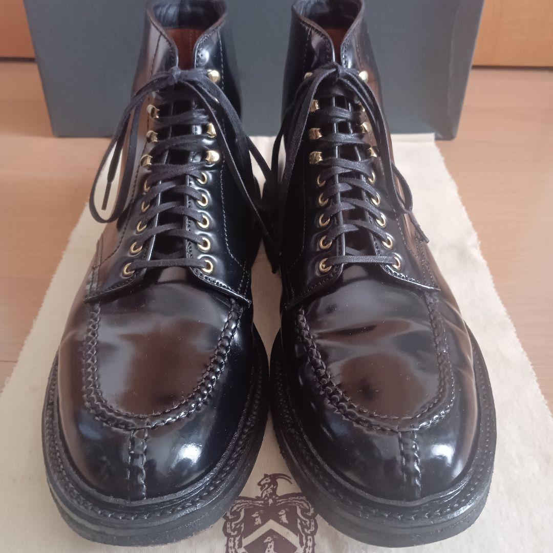 オールデン サイズ 感 ｜革靴買取でブーツ[Alden Shell cordovan Tanker boots]を買取しました。