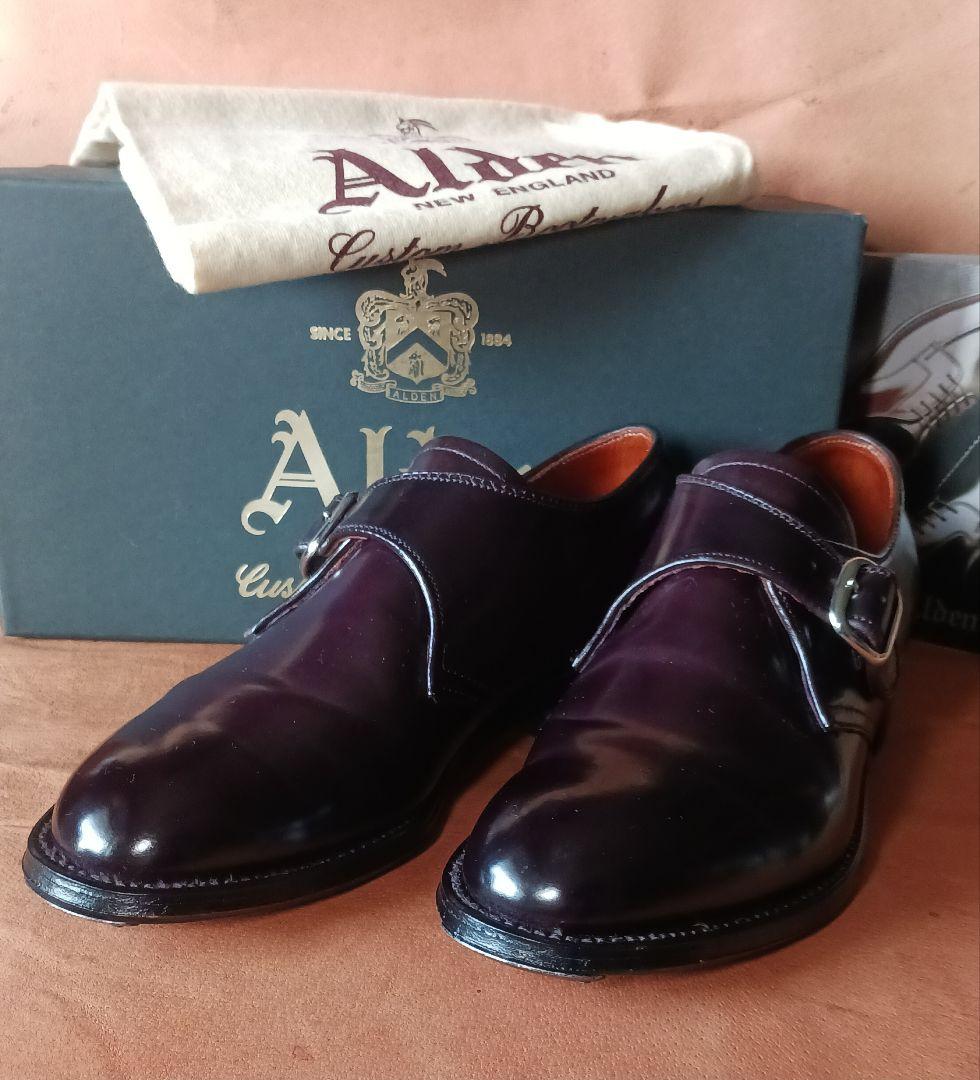 オールデン シングル モンク ｜革靴買取で紳士靴[Alden Single monk strap shoes]を買取しました。