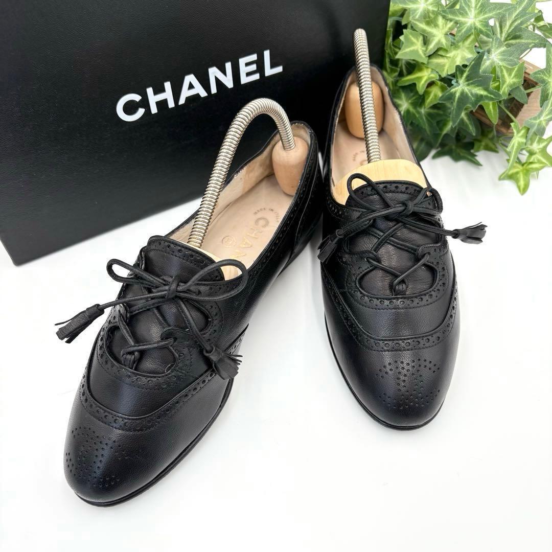 ギリー シューズ レディース ｜革靴買取でその他[CHANEL Lace-up]を買取しました。
