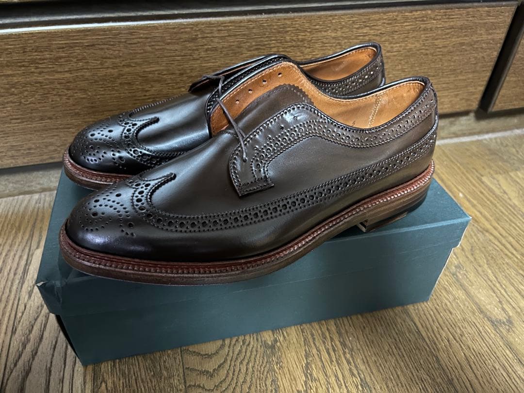 alden ウイング チップ ｜革靴買取で紳士靴[Alden Longwing brogues]を買取しました。