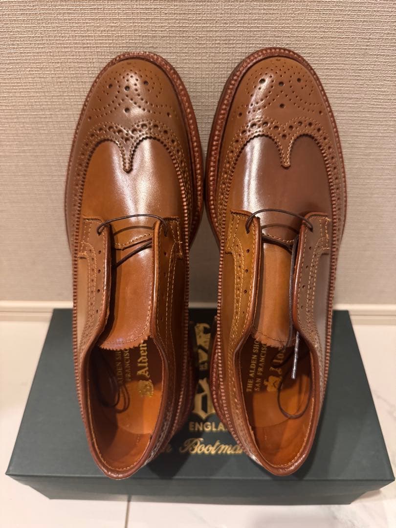 オールデン ウイング チップ ｜革靴買取で紳士靴[Alden Wingtip shoes]を買取しました。