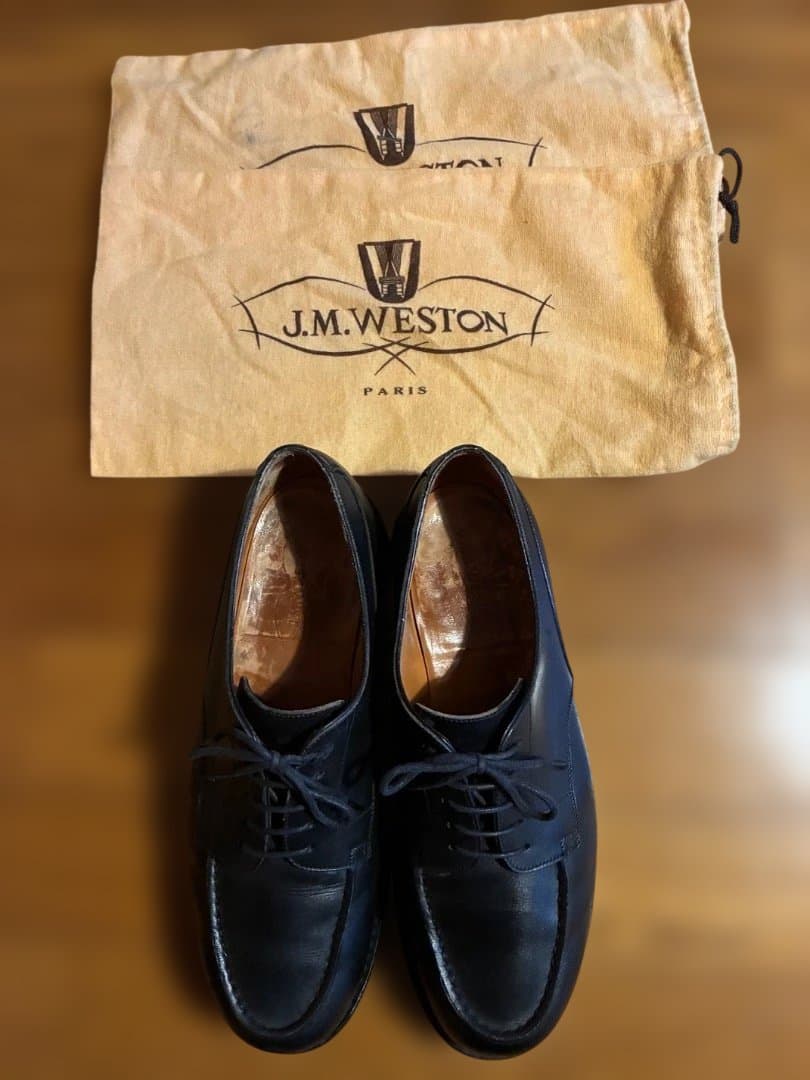 ゴルフ ブーツ ｜革靴買取で紳士靴[J.M. WESTON Boat shoes]を買取しました。